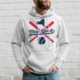 New York Baseball Vintage State Pride Love City Red Hoodie Gifts for Him