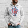 Party In The Usa 4Th Of July Preppy Smile Hoodie Gifts for Him