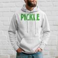 Pickle Squad Vegan Cucumber Lover Hoodie Gifts for Him