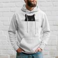 Pocket Black Cat Lover Women Hoodie Gifts for Him