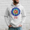 Power Of Om Colorful Tie Dye Yoga Gym Peace Hoodie Gifts for Him