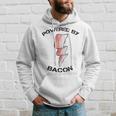 Powered By Bacon Meat Lovers Hoodie Gifts for Him