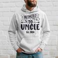 Promoted To Uncle 2024 Soon To Be Uncle Mens Hoodie Gifts for Him