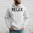 Relax Retro 80S Party Hoodie Gifts for Him