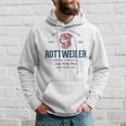 Retro-Styled Vintage Rottweiler Hoodie Geschenke für Ihn