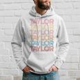 Retro Taylor First Name Vintage Taylor Hoodie Gifts for Him