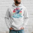 Retro Whale Kapuzenpullover Geschenke für Ihn