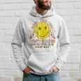 Rock The Test Don't Stress Just Do Your Best Testing Smile Hoodie Gifts for Him