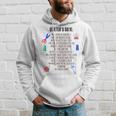 Seamstress Sewist Tailor Quilter's Code Quilting Pattern Hoodie Gifts for Him