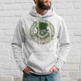 Shamrock And Roll Rock And Roll Saint Patrick's Day Skull Hoodie Gifts for Him
