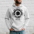 Solar Eclipse Dallas 2024 United States Hoodie Gifts for Him
