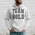 Sports Team Gold Field Day Go Spirit Summer Camp Game 2024 Hoodie Gifts for Him