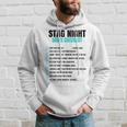 Stag Do Group Challenge Checklist Dares Game Hoodie Gifts for Him