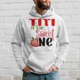 Titi The Sweet One Strawberry Birthday Family Party Hoodie Gifts for Him