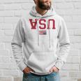 Upside Down Usa Flag In Distress Us Constitution Usa Pride Hoodie Gifts for Him