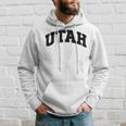 Utah College University Text Style Hoodie Gifts for Him