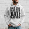 Vatertag Papa Lass Das Mal Denati Machen Retro Spruch Kapuzenjacke Kapuzenpullover Geschenke für Ihn