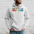 Vintage Hendersonville Nc North Carolina Usa Retro Hoodie Gifts for Him