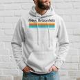 Vintage New Braunfels Tx Texas Usa Retro Hoodie Gifts for Him