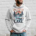 Vintage Retro Life Is Better At The Lake Lake Life Hoodie Gifts for Him