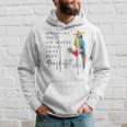 Wrinkles Only Go Where Smiles Have Been Cute Parrot Mexican Hoodie Gifts for Him