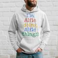 Youth I'm Alfie Doing Alfie Things Cute Personalised Hoodie Gifts for Him