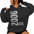 18Th Birthday For Boy Girl 18 Years Old Vintage 2006 Women Hoodie