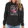 60 Year Old Birthday 1964 Floral 60Th Birthday For Women Women Hoodie