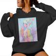 Anime Girl Pastel Kawaii Waifu Elves Girl Women Hoodie