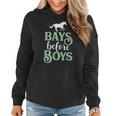 Bays Before Boys Horse Riding Lover Women Hoodie