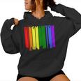 Binghamton New York Lgbtq Gay Pride Rainbow Skyline Women Hoodie