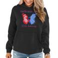 Blue Red Ribbon Butterfly Faith Hope Love Hlhs Awareness Women Hoodie