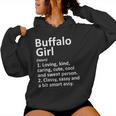 Buffalo Girl Ny New York City Home Roots Women Hoodie