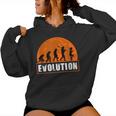 Butterfly Watching Human Evolution Women Hoodie