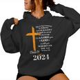 Class Of 2024 Christian Graduation Senior Graduate Women Hoodie