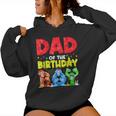 Dad And Mom Birthday Boy Gorilla Game Family Matching Women Hoodie