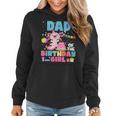 Dad And Mom Of The Birthday Girl Axolotl Family Party Decor Women Hoodie