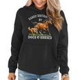 Easily Distracted By Horses And Dogs Girls Equestrian Women Hoodie