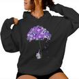 Elephant I Will Remember For You Sunflower Alzheimer Women Hoodie