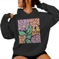 Er Flower Emergency Room Nurse Spring Er Team Er Tech Women Hoodie