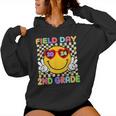 Field Day 2Nd Grade Groovy Fun Day Sunglasses Field Trip Women Hoodie