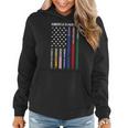 First Responders Hero Flag Nurse Ems Police Fire Military Women Hoodie