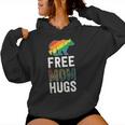 Free Mom Hugs Pride Proud Mom Lgbtq Parent Lgbt Women Hoodie