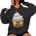 Chicken Pot Pi Day Math Love Cute Chicken Pot Pie Women Hoodie