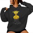 Giraffe Ugh People Cute Animal Lover Women Hoodie