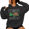 Science I Nap Periodic Table Meme Meh Sea Turtle Women Hoodie