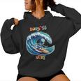 Galactic Alien Wave Rider Extraterrestrial Space Surfer Women Hoodie