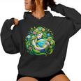 Green Goddess Earth Day Save Our Planet Girl Kid Women Hoodie