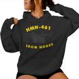 Hmh-461 Iron Horse Ch-53 Super Stallion Helicopter Women Hoodie