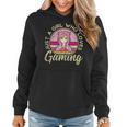 Just A Girl Who Loves Gaming Saying Anime Outfit Gamer Nerds Women Hoodie